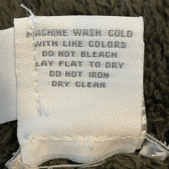 Tweeds Quilted Puffer Vest Chocolate Brown Sherpa Fleece Reversible Sleeveless S - Picture 8 of 8